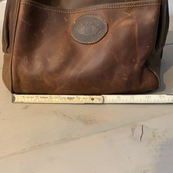 Vintage Luxury Designer Tusting Leather Backpack - Picture 2 of 10